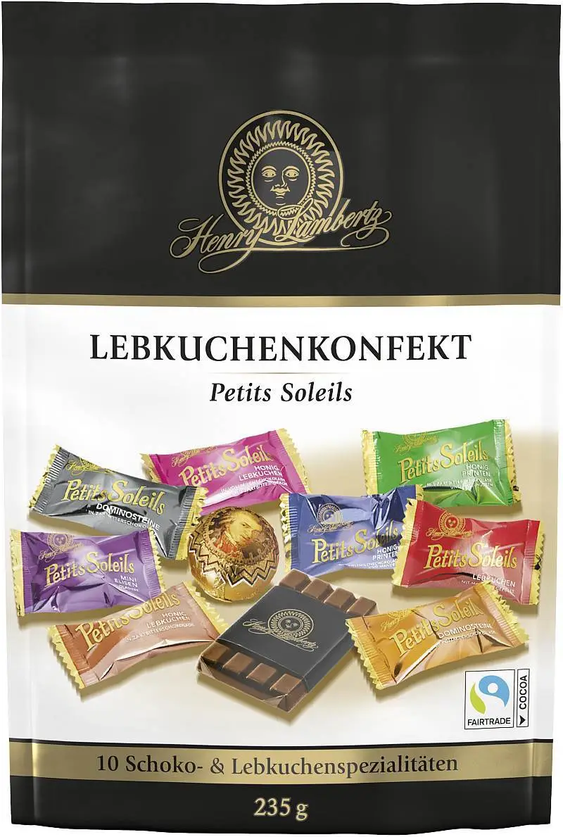 Petits Soleils Lebkuchenkonfekt 235g Petits Soleils Lebkuchenkonfekt 235g