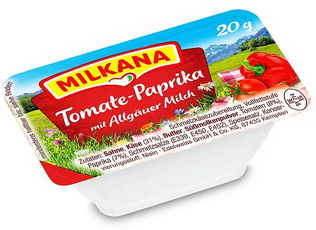 Milkana Portion Tomate-Paprika 20g| CaterPoint.de Milkana Portion Tomate-Paprika 20g| CaterPoint.de