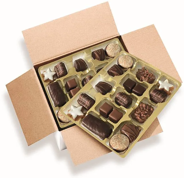 Schulte Unsere Festlichen Weihnachtsmischung mit Lebkuchen und Dominosteinen im Karton