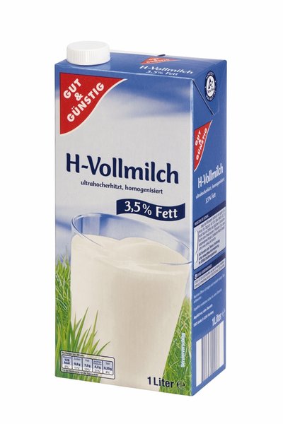 H-Milch 3,5% 1,0 Liter