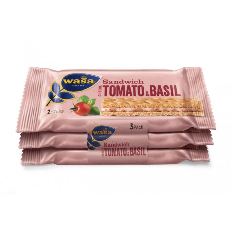 Wasa Sandwich Käse, Tomate, Basilikum 8x120g