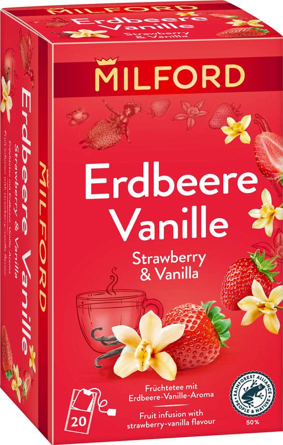 MILFORD Erdbeere Vanille 20er | CaterPoint.de
