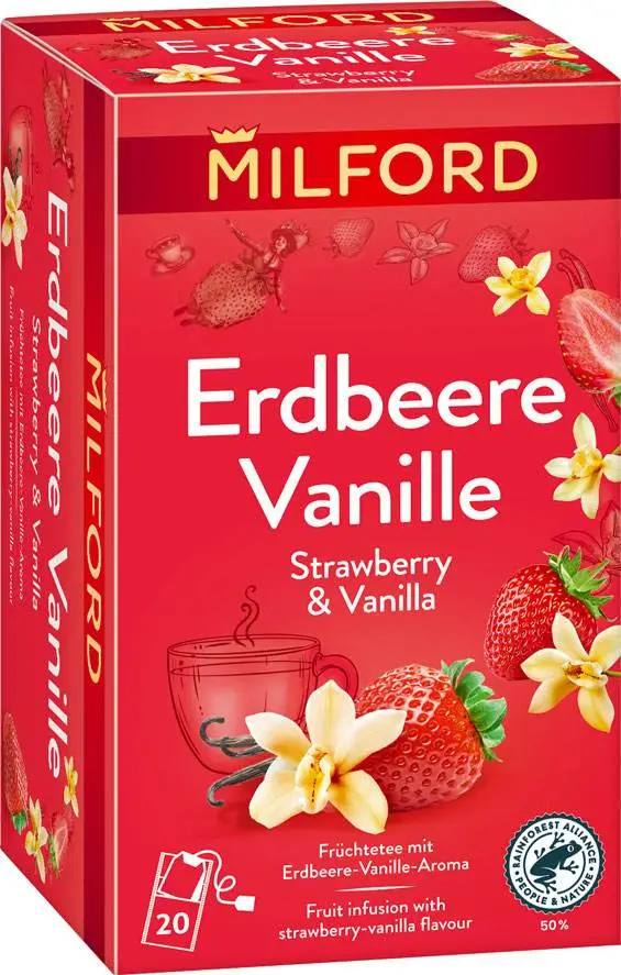 MILFORD Erdbeere Vanille 20er | CaterPoint.de
