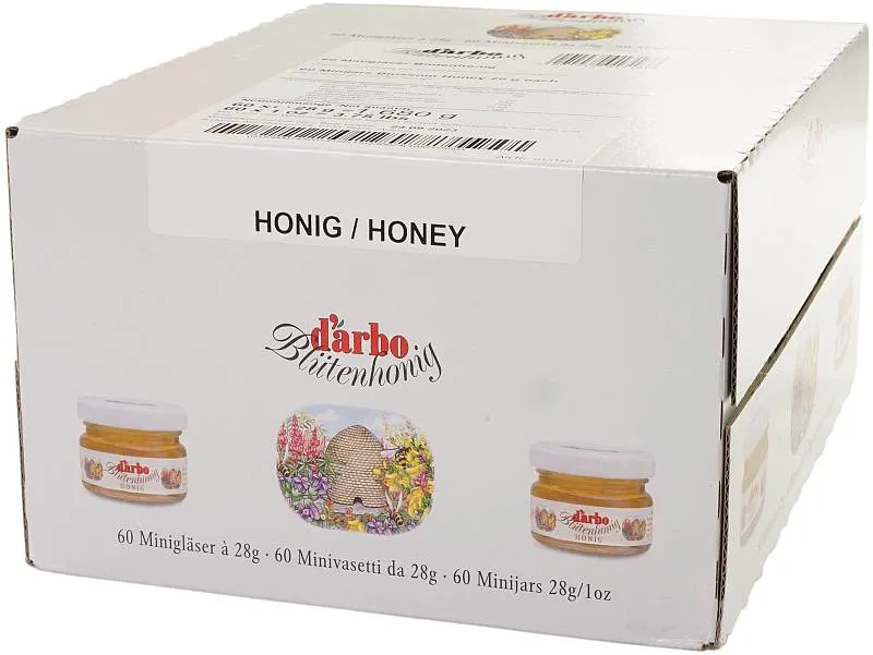 Darbo Blütenhonig im Miniglas | CaterPoint.de Darbo Blütenhonig im Miniglas | CaterPoint.de