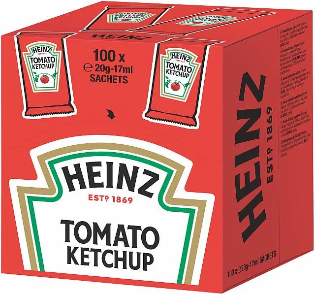 Heinz Tomato Ketchup 100 x 20g | CaterPoint.de