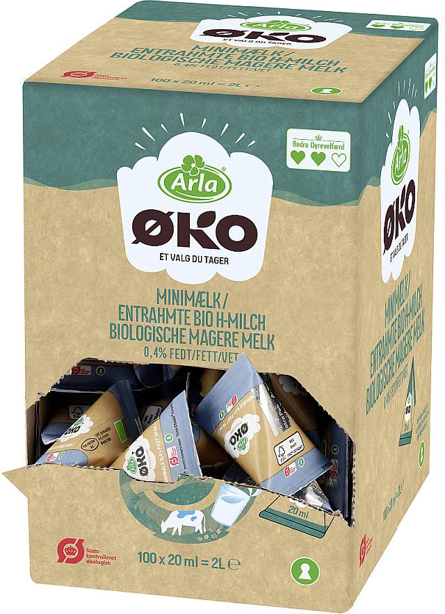 Arla Bio Milch-Portion 0,4 % 100 x 20ml