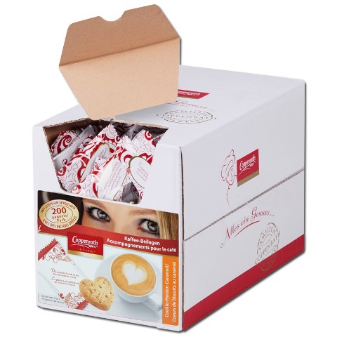 Coppenrath Tassenportionen Cookie Herzen Caramel | CaterPoint.de
