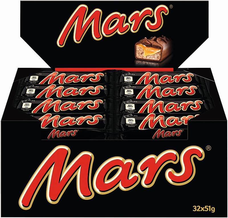 MARS® 32 x 51g Thekendisplay
