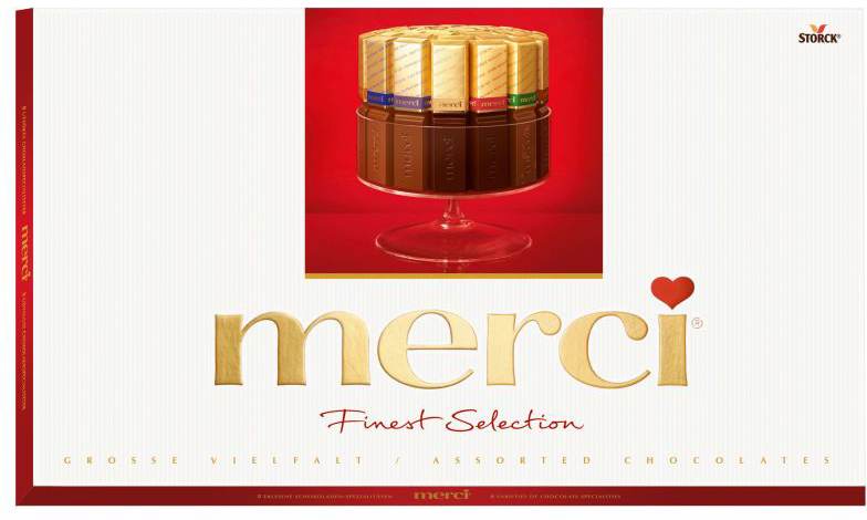 Merci Vielfalt 400g Präsenttafel | CaterPoint.de