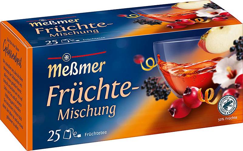 Meßmer Früchtemischung 25 x 3,0g Tassenportion
