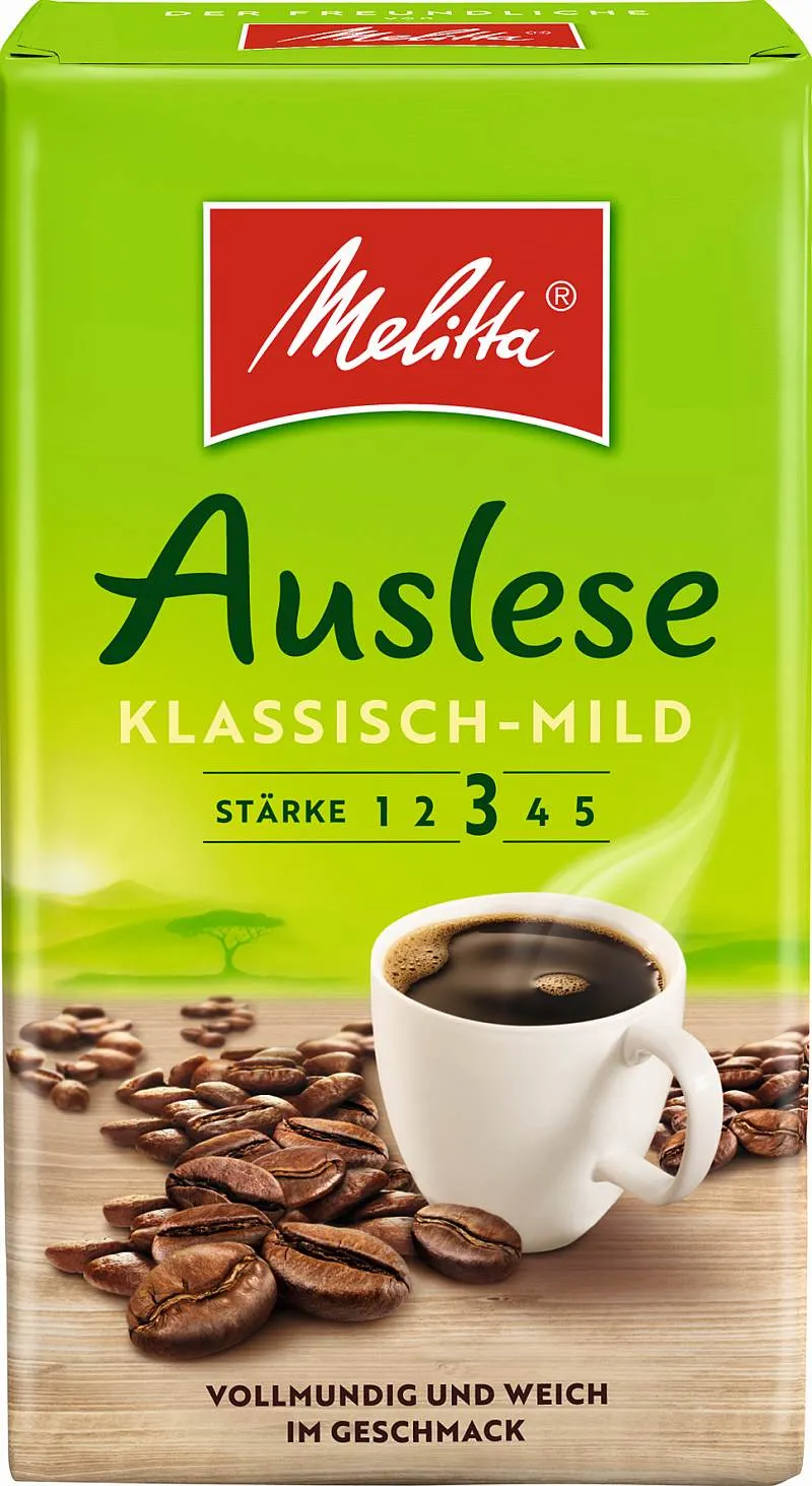 Melitta® Auslese Klassisch-Mild 500g | CaterPoint.de Melitta® Auslese Klassisch-Mild 500g | CaterPoint.de