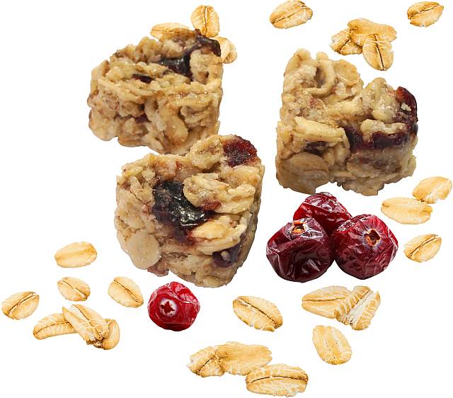 HELLMA Müsliherzen Cranberry 30 x 30g | CaterPoint.de