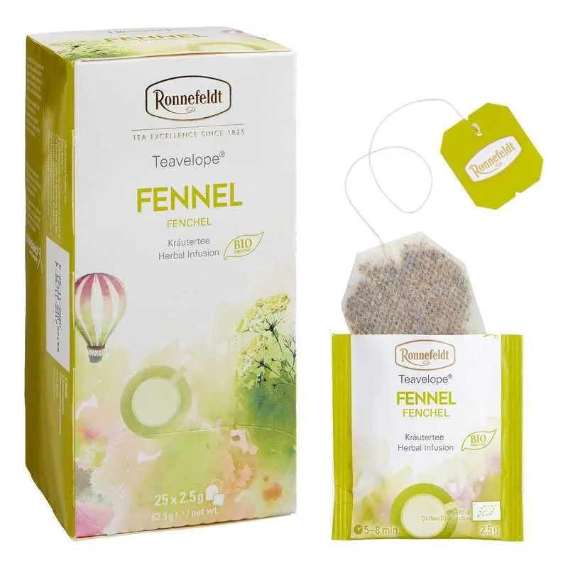 Teavelope-Fennel 25 x 2,5g | CaterPoint.de