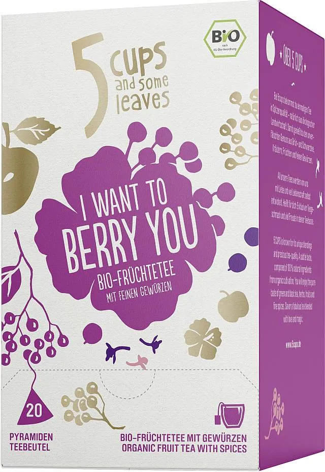 5cups | BIO | I want to berry you 20er | CaterPoint.de