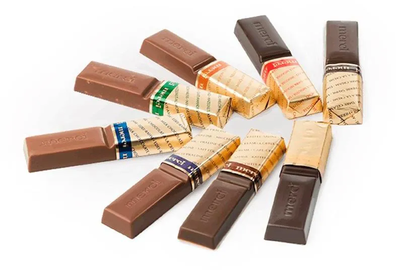 Merci Vielfalt 400g Präsenttafel | CaterPoint.de Merci Vielfalt 400g Präsenttafel | CaterPoint.de