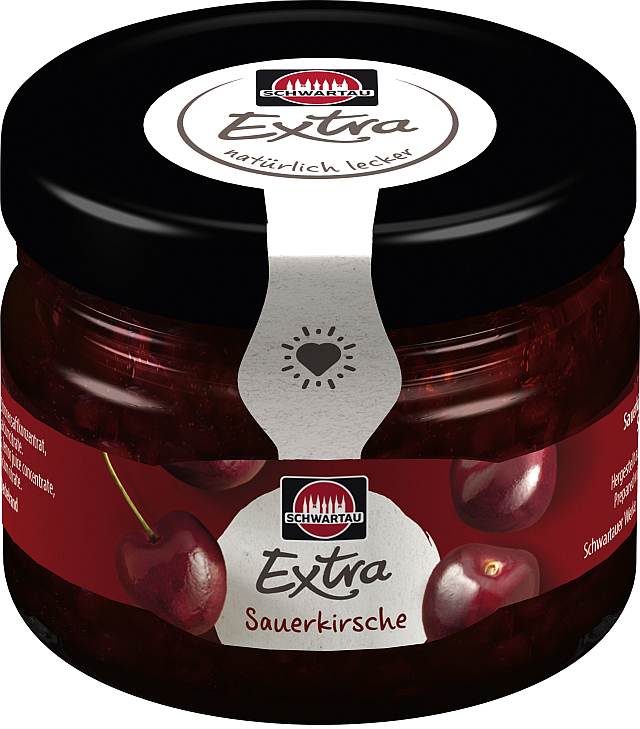 Schwartau Sauerkirsche Minigläser 72 x 28,3g | CaterPoint.de