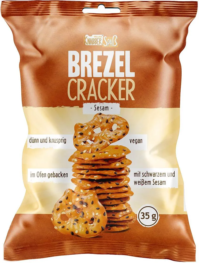 HELLMA Brezel Cracker Sesam | CaterPoint.de HELLMA Brezel Cracker Sesam | CaterPoint.de