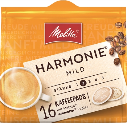 Melitta Kaffeepads Harmonie 16 x 1 Stück | CaterPoint.de