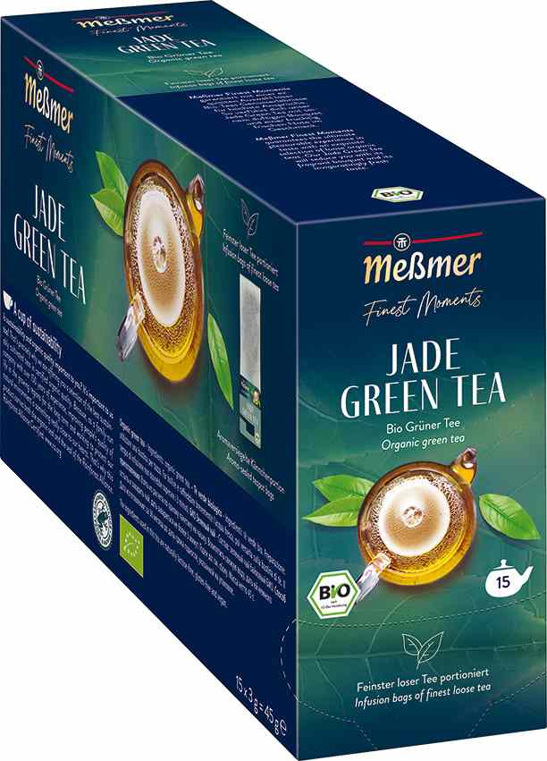 MEßMER Finest Moments Bio Jade Green Tea  Tea Buddy | CaterPoint.de