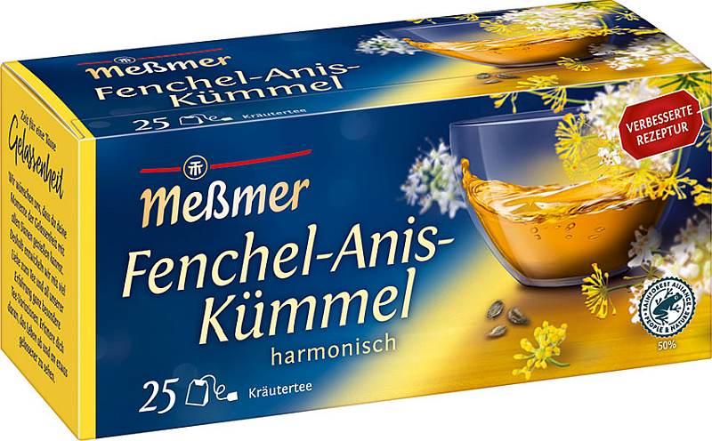 Meßmer Fenchel-Anis-Kümmel 25 x 2,0g Tassenportion