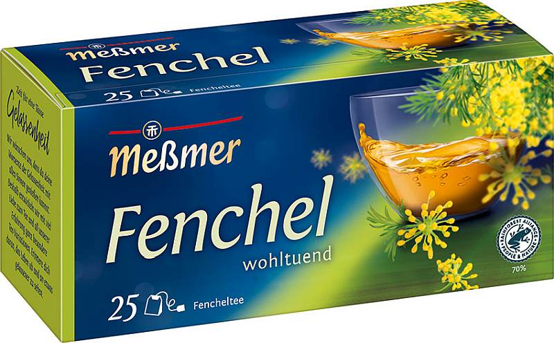 Meßmer Fenchel Tee 25 x 3,0g Tassenportion