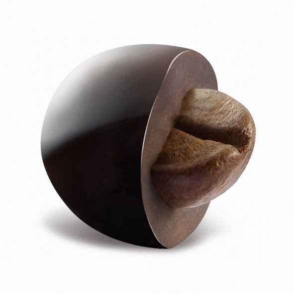 Hellma Espressobohne 40 x 1,1g Geniesserbox - Zartbitter | CaterPoint.de