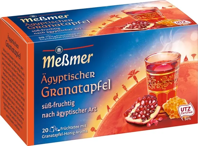 Meßmer Ägyptische Granatapfel 20 x 2,5g Tassenportion | CaterPoint.de