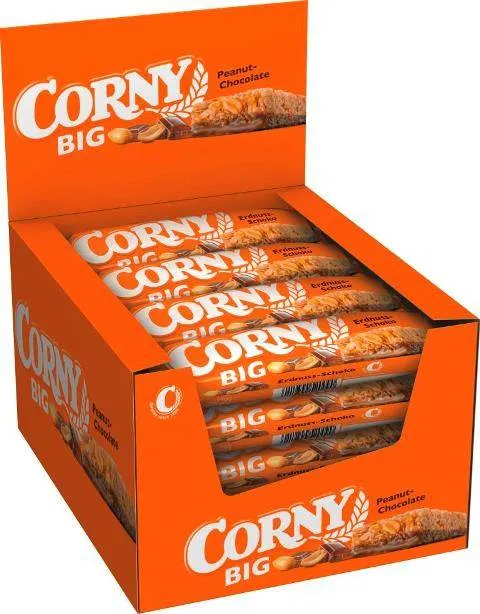 Corny BIG Erdnuss-Schoko 24 x 50g | CaterPoint.de Corny BIG Erdnuss-Schoko 24 x 50g | CaterPoint.de