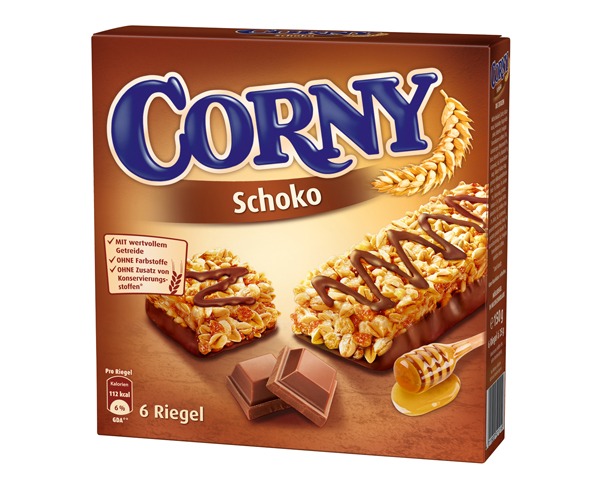 Corny Schoko 6 Stück = 150g