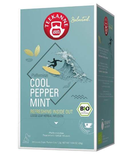 Teekanne Bio Luxury Cup Cool Peppermint 25 x 1,2g | CaterPoint.de