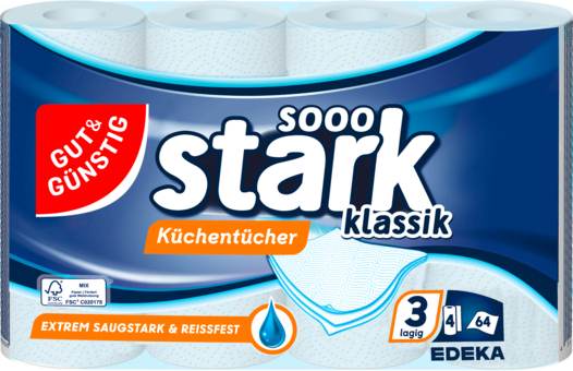 G&G Power Küchentücher 4er Pack