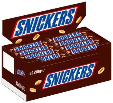 SNICKERS® 32 x 50g Thekendisplay | CaterPoint.de SNICKERS® 32 x 50g Thekendisplay | CaterPoint.de