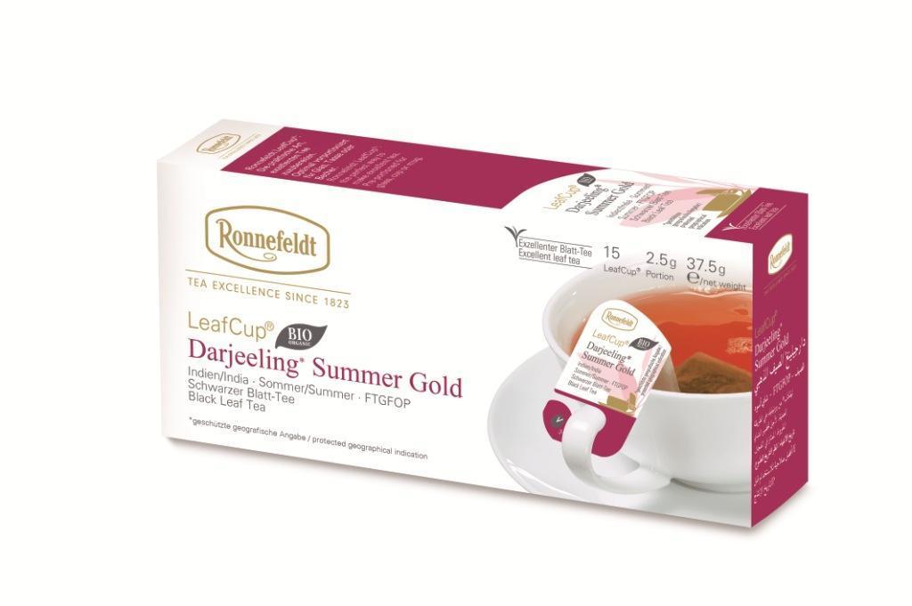Ronnefeldt LeafCup® Darjeeling Summer Gold 15 x 2,5g