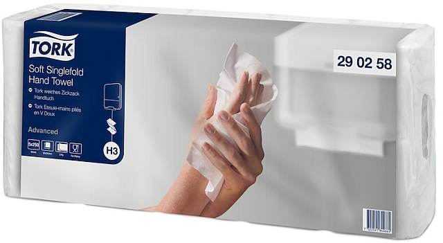 Tork Advanced Handtuch weiß 5 x 200 Blatt | CaterPoint.de