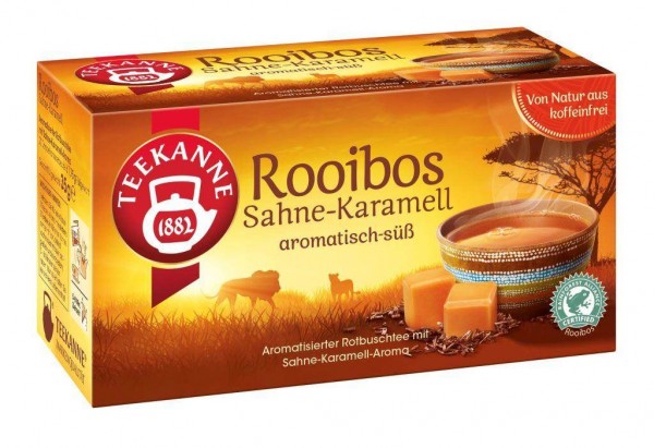 Teekanne Rotbuschtee Sahne-Karamell 20 x 1,75g | CaterPoint.de