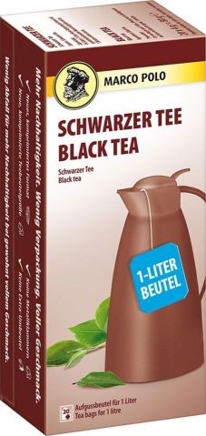 MARCO POLO Schwarzer Tee 20x4,00g (1-Liter) | CaterPoint.de