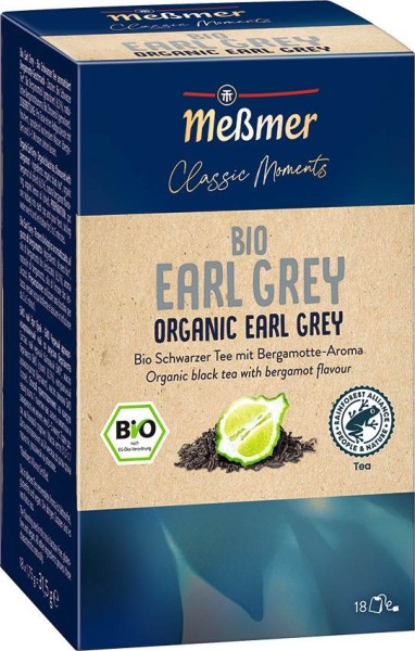 Meßmer Classic Moments Bio Earl Grey 18 x 1,75g | CaterPoint.de