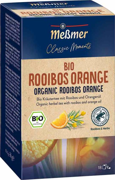 Meßmer Classic Moments Bio Rooibos Orange 18 x 2,0g | CaterPoint.de