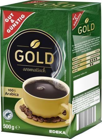 G&G Kaffee Gold 500g | CaterPoint.de