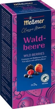 Meßmer Classic Moments Waldbeere 25 x 2,5g | CaterPoint.de