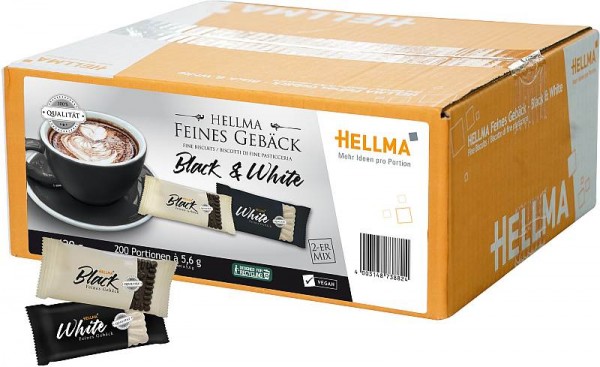 HELLMA Feines Gebäck – Black & White | CaterPoint.de