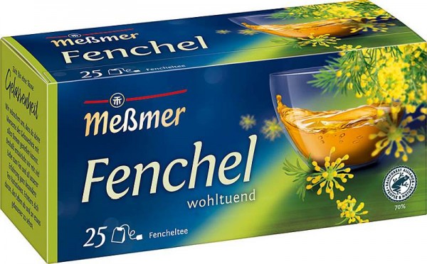Meßmer Fenchel Tee 25 x 3,0g | CaterPoint.de