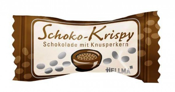 Hellma Schoko Krispy 380 x 1,1g (Vollmilch) | CaterPoint.de