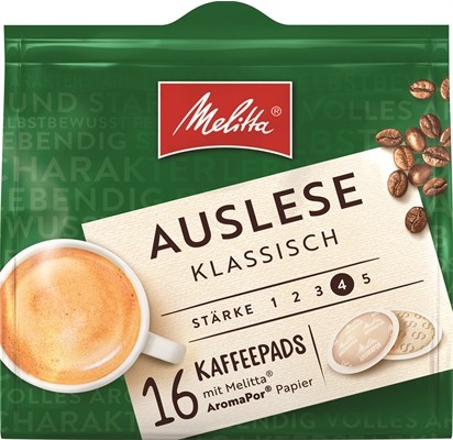 Melitta Kaffeepads Auslese 16 x 1 Stück | CaterPoint.de