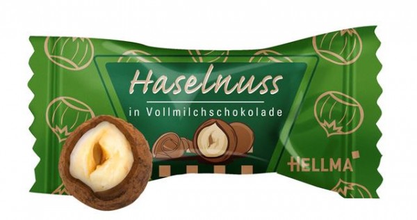 Hellma Haselnuss in Vollmilchschokolade 380 Portionen | CaterPoint.de