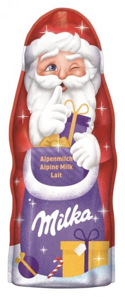 Milka Weihnachtsmann Alpenmilch 90g | CaterPoint.de