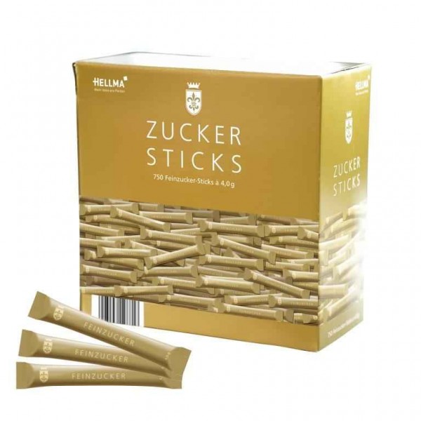 Hellma Zucker-Stick "Goldline" 750 x 4g | CaterPoint.de