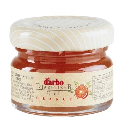 Darbo (Zuckerarm) Orangen Marmelade 60 x 28g | CaterPoint.de