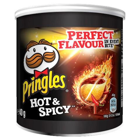 Pringles Hot & Spicy 12x40g | CaterPoint.de