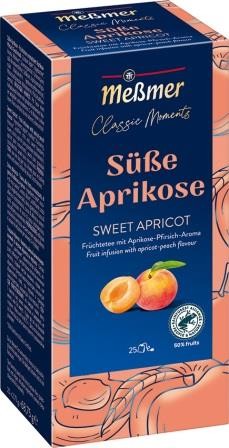 Meßmer Classic Moments Süße Aprikose 25 x 2,75g | CaterPoint.de